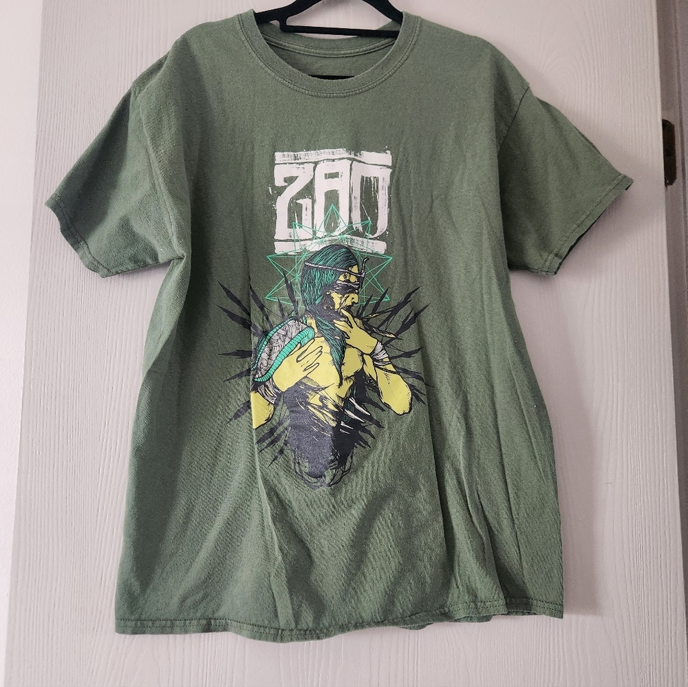 Zao Green Graphic T-Shirt